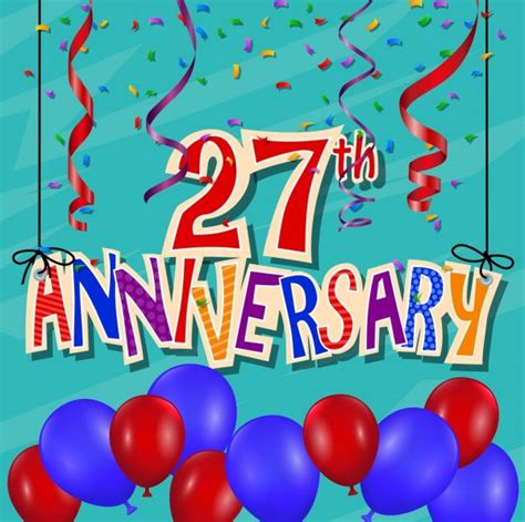 High Quality Anniversary Celebration Poster Numbers Sparkling Confetti