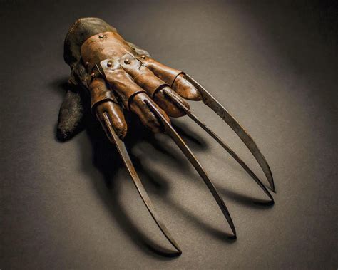 Freddy Krueger Inspired Glove Hand Horror Movie Prop Etsy Canada