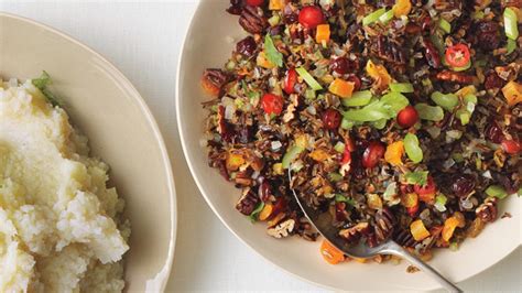 Looking for recipes for wild game? Wild Rice, Fruit, and Pecan Stuffing | Bon Appetit