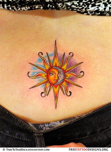 Meaningful Tattoos Ideas Feminine Sun And Moon Tattoo Tattooviral