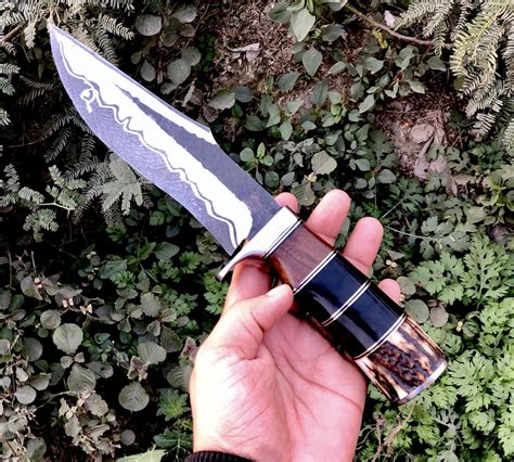 1 745 просмотров • 6 июн. Custom Handmade Hand Forged 1095 Steel Hunting Knife | KBS Knives Store