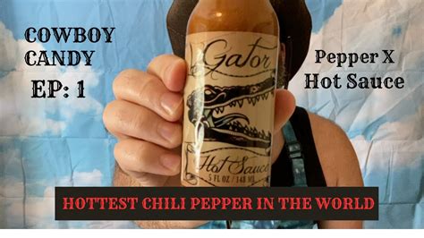 Tasting The Hottest Pepper In The World Pepper X Hot Sauce Youtube