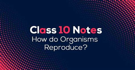 Cbse Class 10 Science Chapter 8 How Do Organisms Reproduce Notes Galaxonia Classes