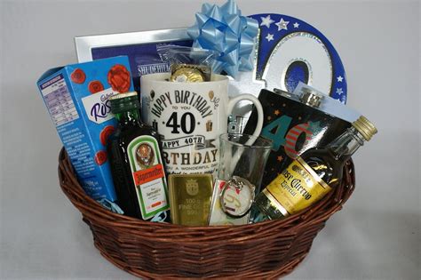 Some are funny, some are thoughtful, some are useful and some have personalized messages, so if you want to. 40th Birthday Gift Basket for Men| Personalised Gift ...