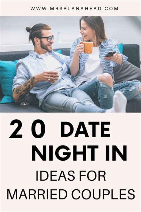 20 Date Night In Ideas For Married Couples Date Night Married Couple