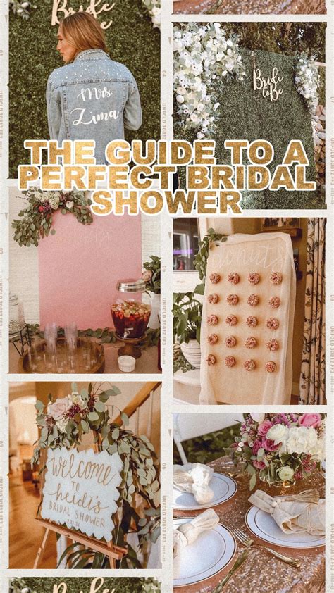 How To Throw An Amazing Bridal Shower Diy Ideas Etsy Shops And More
