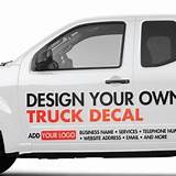 Design Your Own Truck Stickers Pictures