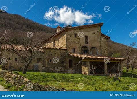 Beautiful Old Stone Houses In Spain Stock Image Image Of Outdoor