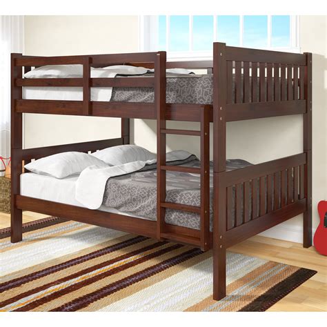 Donco Full Over Full Bunk Bed Bunk Beds And Loft Beds At Hayneedle