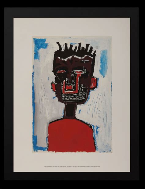 Stampa Incorniciata Jean Michel Basquiat Self Portrait 1984