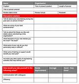 Employee Review Template Pdf Pictures