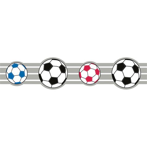 Soccer Ball Wallpaper Border