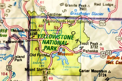 What State Is Yellowstone National Park In What States