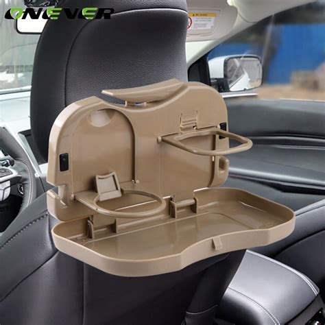 Universal Auto Back Seat Drink Holder Folding Cup Organizer Stand