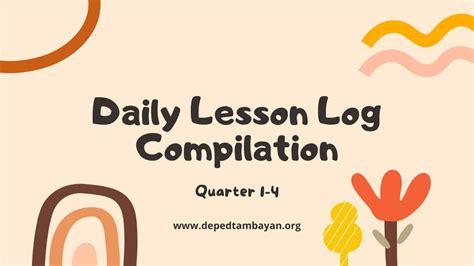 Grade 1 12 Daily Lesson Log DLL Quarter 1 4 Compilation SY 2022