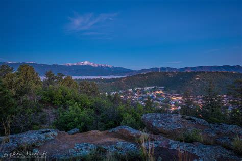 Pictures Of Pikes Peak And Cheyenne Mountain Colorado Springs