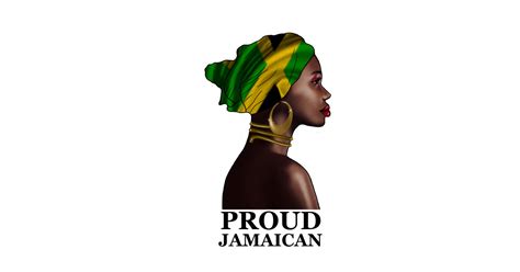 Jamaica Proud Jamaican Woman Afro Jamaica Flag Black History Jamaican Posters And Art