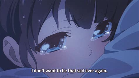 Cry Gif Anime Sad Gifs About Sadness Caused By Love Quinze Wallpaper