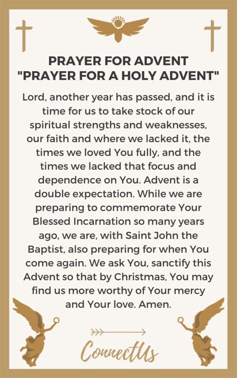 10 Strong Prayers For Advent Connectus