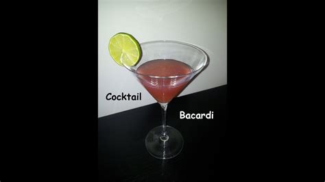Bacardi Cocktail La Boite A Recettes Youtube