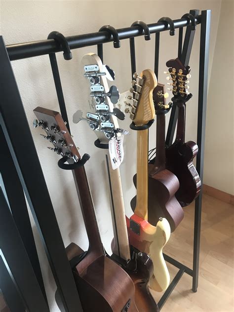 New Guitar Bar System Closet Bar Hanger For Acoustics Electrics Bass