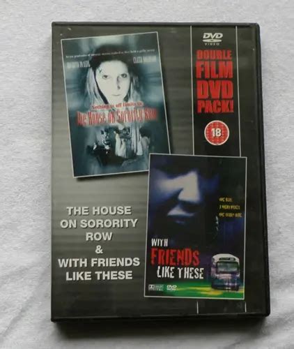 The House Sorority Row And With Friends Like These Dvd Rachel Bruneau
