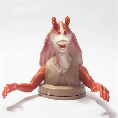 Star Wars Phantom Of Menace Jar Jar Binks Cup Cover Toy Collection