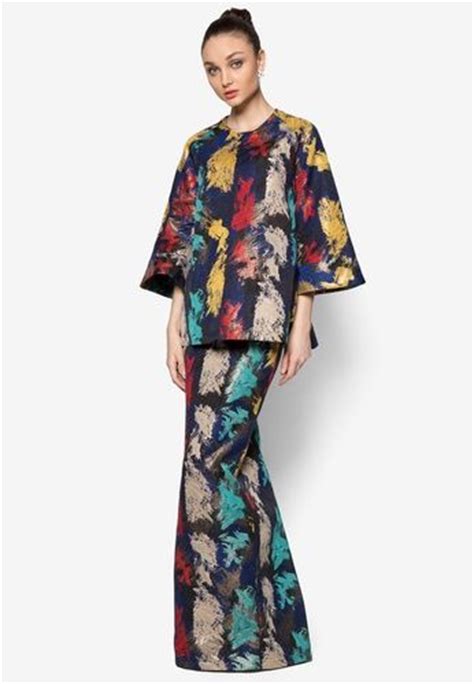 Buy amar amran kurung kedah batik moden online on zalora singapore. Top Inspirasi 44 Baju Kurung Kedah Batik Modern