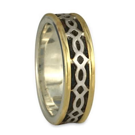 Check out our wedding ring selection for the very best in unique or custom, handmade pieces from our свадебные наборы shops. Bordered Felicity Wedding Ring (GSG) by Celtic Jewelry