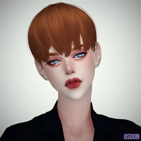 Sims 4 Hairs Osoon Male Hair 02