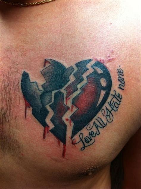 Meaningful Heartbreak Tattoo Tattoideas Broken Heart Tattoo Designs