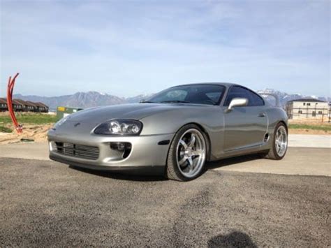 Sell Used 1998 Quicksilver Toyota Supra Twin Turbo 6 Speed Clean In
