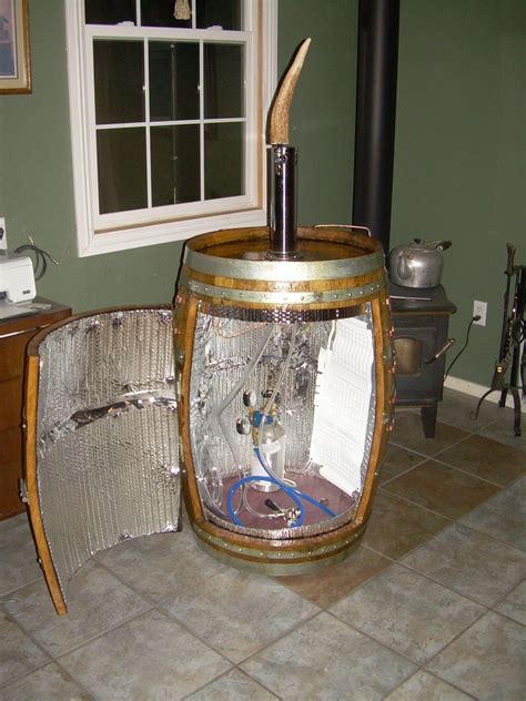 Kegorator Wine Barrel Bar Barrel Furniture Kegerator Diy