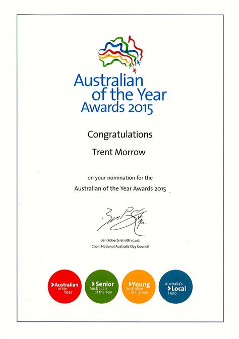 Australian Of The Year Awards Nomination Marathon Man