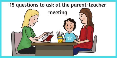 Top 15 Questions To Ask At Parent Teacher Meeting The Mum Educates