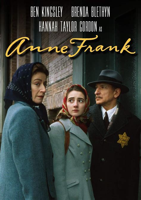 Anne Frank Amazon In Ben Kingsley Brenda Blethyn Hannah Taylor Gordon Lili Taylor Tatjana