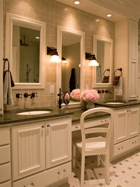 Makeup Vanity Dressing Table Bathroom Ideas And Designs Hgtv