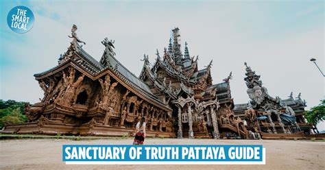 Sanctuary Of Truth Pattaya Is A 400 Year Old Handcarved Wooden Temple