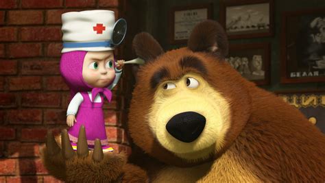 Мультфильм Маша и Медведь стал популярен в Италии Кино