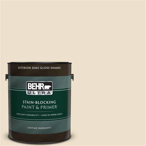 Behr Ultra 1 Gal 740c 2 Cozy Cottage Semi Gloss Enamel Exterior Paint