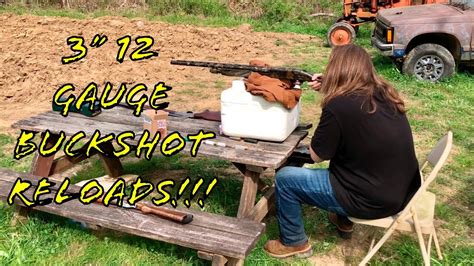 3 12 Gauge Buckshot Reloads And 410 Buckshot Range Testing YouTube