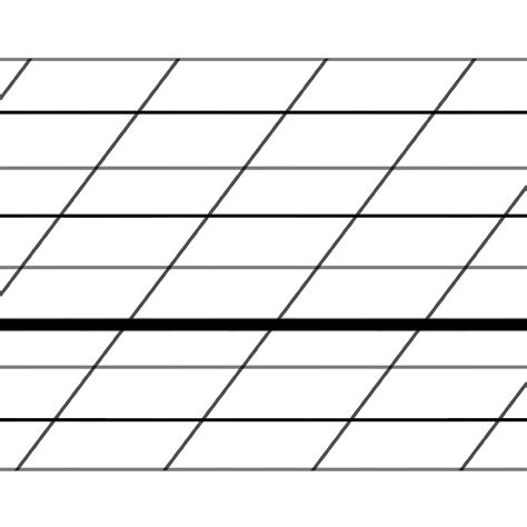 How to draw straight lines in procreate. Lines 1.5:1:1.5 55° slant (Copperplate Grid Alternative ...