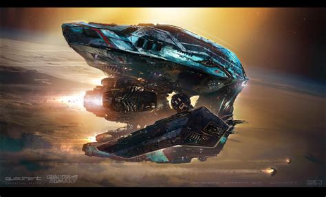 Check Out Fantastic Concept Art Of The New Ships In Guardians Of The