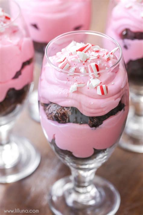 Happy Holidays Peppermint Brownie Trifle Dessert Recipe