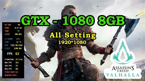 Assassins Creed Valhalla Gtx Gb All Setting Fps And Benchmark My Xxx