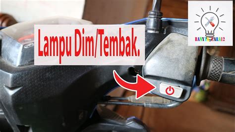 Nah pada fitting lampu bisa di stel maju mundur sesuai keinginan kita, langkah selanjutnya pasang peer / pegas di depan lampu. Cara Pasang Lampu Dim/Lampu Tembak dengan Tombol Starter ...