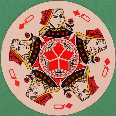 Mix & match this t shirt with other items to create an avatar that is unique to you! Round Queen of Diamonds | Cards, Pretty art, Art