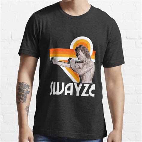 Patrick Swayze Shirtless Hot Bod FanArt Tribute T Shirt For Sale By Liaza Redbubble