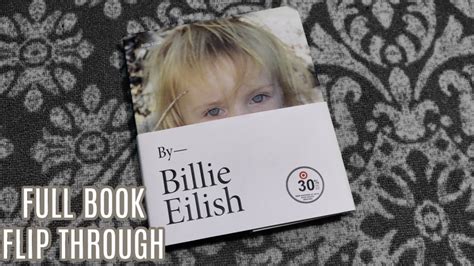 Billie Eilish By Billie Eilish Full Book Flip Through Youtube