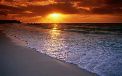 Sunset Beach Wallpapers Sunrise Desktop Ocean Backgrounds